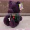 HI CE best selling custom valentine gift teddy bear plush toy scarf for sale