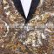 jacket coat blazer sequins male wedding groom party suit men singer bar nightclub costumes club prom stage performance show gold