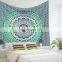 Ombre Bedspread Wall Hanging Indian Bohemian Decor Twin Blanket Mandala Tapestries Throw Indian ethnic decorative art