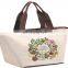 Cotton Canvas Beach Tote Bag with Lining