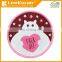 Custom woven patch label, garment woven label, iron on woven patch