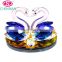 Shining Light Crystal Gift For Home And Car Decorating swan animal shape crystal crafts yiwu products