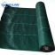 black or green color PP material debris fence netting / silt fence fabric