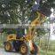 China ZL16F 1.6ton Hydraulic 4WD boom front Wheel Loader