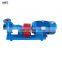 Horizontal long distance irrigation water supply pump