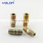 China bulkhead copper push-in connectors pneumatic fitting