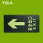 Factory price exit sign direction arrow emergency underground lamps