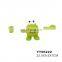 Pet interactive latex toy rabbit squeaker for dog toy