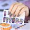 New arriving Japan & Korea glass mirror foil nail sticker for girl nail art