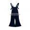 Girls Strap Sleeveless Bell-Bottom Flare Jumpsuit Romper Overall