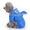 Animal design cute duck frog rabbit shark cosplay waterproof raincoat for dog