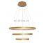 Living room chandelier simple modern atmosphere restaurant light gold round bedroom hall light creative fashion Nordic lamps
