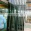 4mm silk screen satin frosted toughened glass