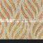 laminated glass  with coloured designs of cloth