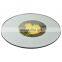 Most popular top quality home accessories mirror candle plate