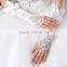 Instyles New Sexy Transparent Net Evening Party Bridal Fingerless Short Gloves - One Size