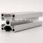 China Custom Extrusions 10x10 2020 4040 8080 Square Industrial Aluminum Alloy frame Section Handrail Profiles Suppliers Price