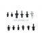 Hot Sale 350Pcs Car Body Plastic Push Pin Rivet Fasteners Trim Moulding Clip Screw