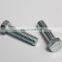 Black Bolt Hex Head ISO Stainless Steel Zinc Plated Self-tapping Screw Bolt
