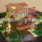 Led or normal light diy miniature model house for real estate & construction
