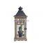 Set Of 3 High Wood Outdoor Candle Lantern Wedding Garden Wooden Lantern For Home Decoration