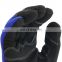 Anti vibration synthetic leather microfiber mechanic work gloves