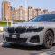 Auto Parts Front Bumper Lip For BMW 3 Series G20 3 Piece Front Lip 2020 ABS Made 3-pc Anterior Lip MP Style