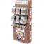 Corrugated advertising cardboard display rack