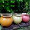 2017 small colorful ceramic flower box succulent plant pots