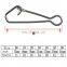 Fishing accessories Stainless steel fishing swivel