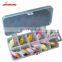 10pcs High quality Mini Crank Fishing lure bait set kit with case Storage box Crankbait bass pesca