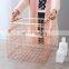 Storage Basket Metal Book Organizer Home Decorative Metallic Wholesale Wire Stainless Steel Gift Gold Storage Basket With Handle