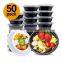 Custom Logo airtight  leakproof safe bulk food storage meal prep bento lunch boxes