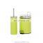 Hot sale pedal trash bin and toilet brush holder sets different colors 3l 5l pedal bin sets
