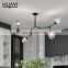 HUAYI Nordic Simple Style Hotel Living Room Restaurant Indoor Modern LED Hanging Chandeliers