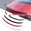 Factory Car Wing For Tesla Model 3 Carbon Fiber Spoiler Matte Original Style Rear Trunk Tail