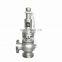 COVNA DN50 2 inch PN16 High Pressure Spring Loaded Full Lift Flange Type 304 Stainless Steel Steam Boiler Safety Valve