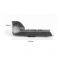 Frame number cover VIN number plastic cover for Mercedes-Benz ML GL class W166  GLE class OEM 1666870282