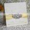2015 Hot Sale Luxury Lace Pearl Wedding Invitation Models Quality Choice