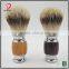2016 high quality metal handle shaving brush,customized badger hair knots shaving brush