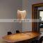 Circle Curve Line Pendant Light Bedroom Personality Simple Living Dining Room Art Chandelier