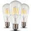 Amber / Clear Vintage Edison LED Lamp E27 Filament Bulbs 4W 6W 8W AC110V 220V Led Bulb Light