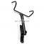 Black Wall Mount Flip Up Garage Bicycle Rack Hanger