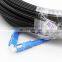FTTH/FTTX 2-ядерный однородный плоский оптоволоконный перемычный кабель