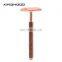 Rose Gold Double Edge Shaving Safety Razors walnut Wood Shaving Safety Shaver