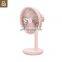 Xiaomi Desktop Fan 60 Degree Shaking Head Height Wind Speed Adjustable 4000mAh Type-C Chargeable Light Portable Fan SOLOVE Make