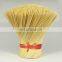 Factory sells disposable bamboo sticks for making agarbatti