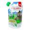 Animal pet dog food  portable liquid treats aluminium foil suction nozzle packaging stand up pouch plastic bag