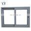 YY designed Australia/Chinese standard sliding aluminum windows with double gazed  for home/apartment use