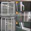 UPVC sliding windows with blinds between glass